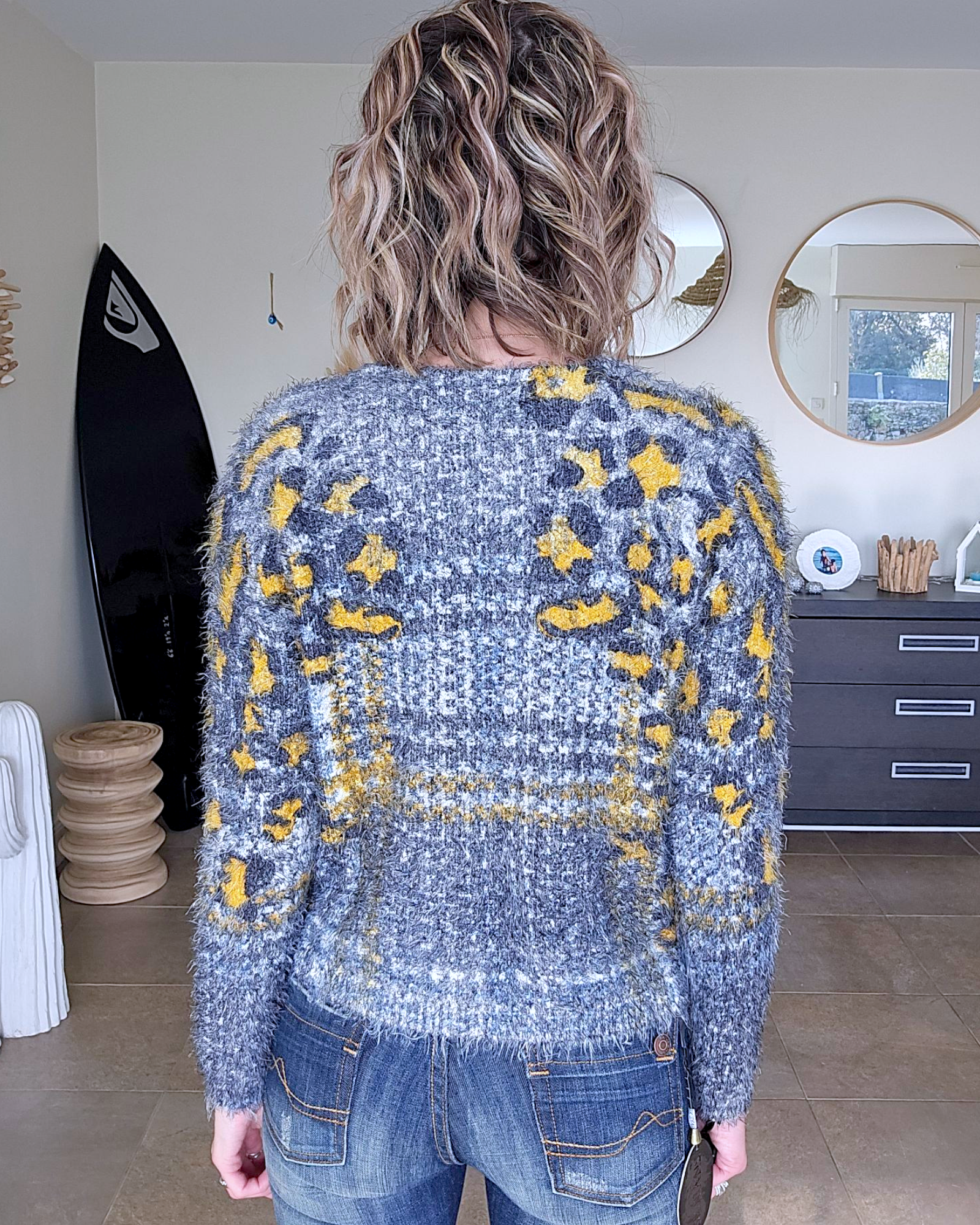 Cardigan imprimé