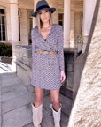 Robe encolure en V