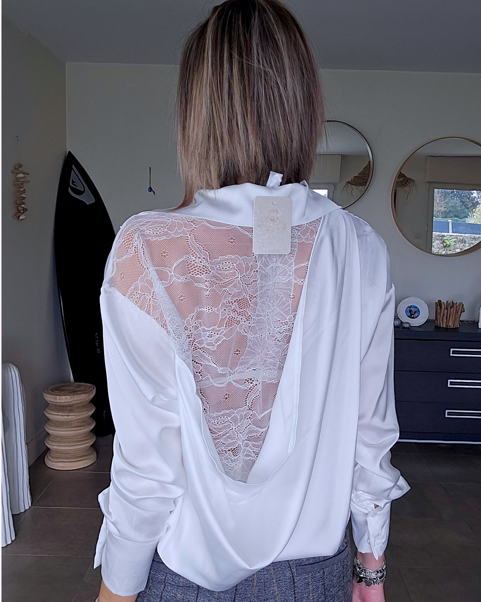 Chemise glamour White