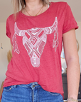Tee-shirt buffle à strass