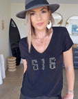 Tee-shirt perles bijoux
