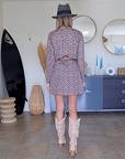 Robe encolure en V