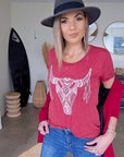 Tee-shirt buffle à strass