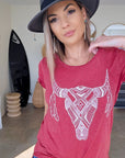Tee-shirt buffle à strass