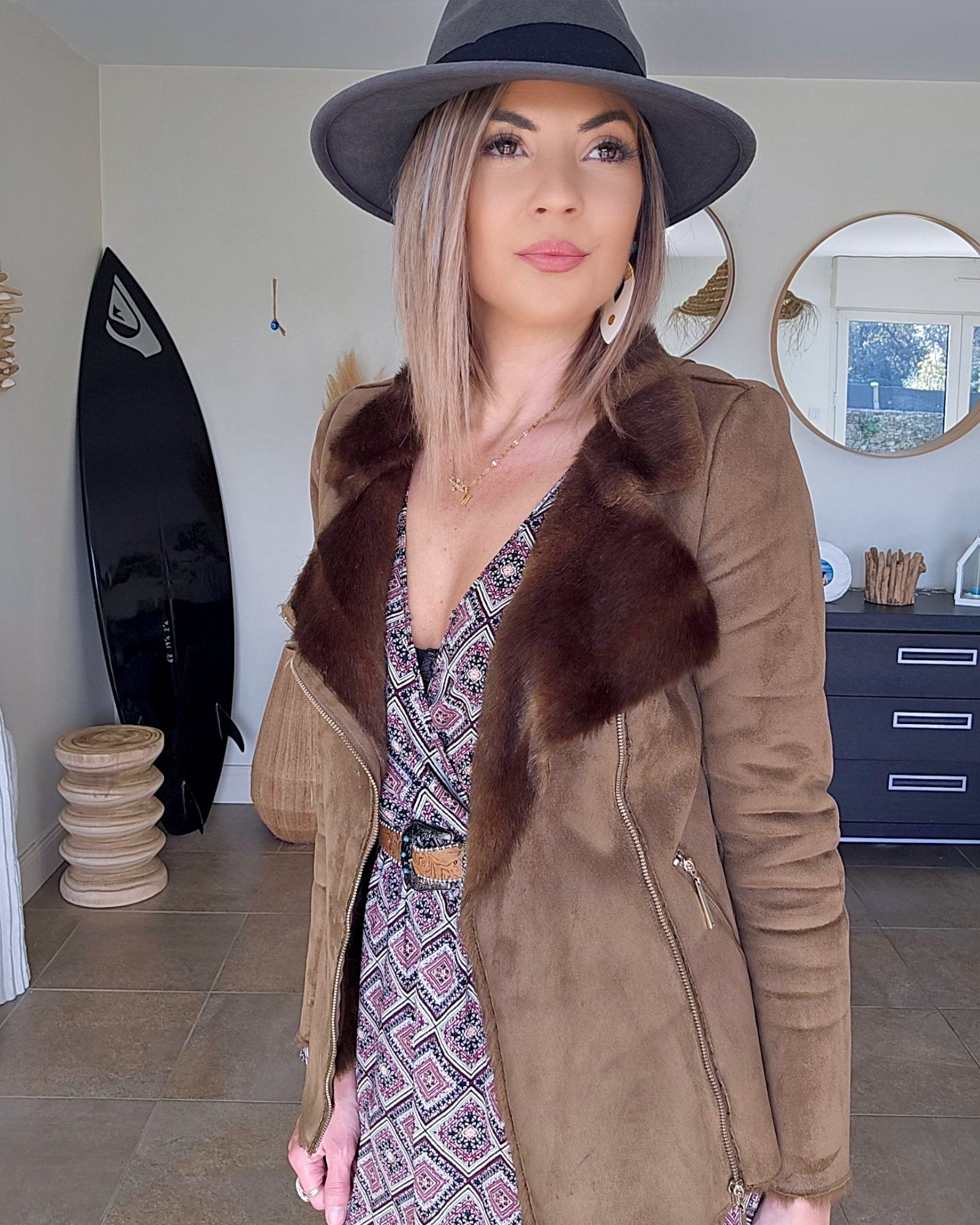 Perfecto fausse fourrure