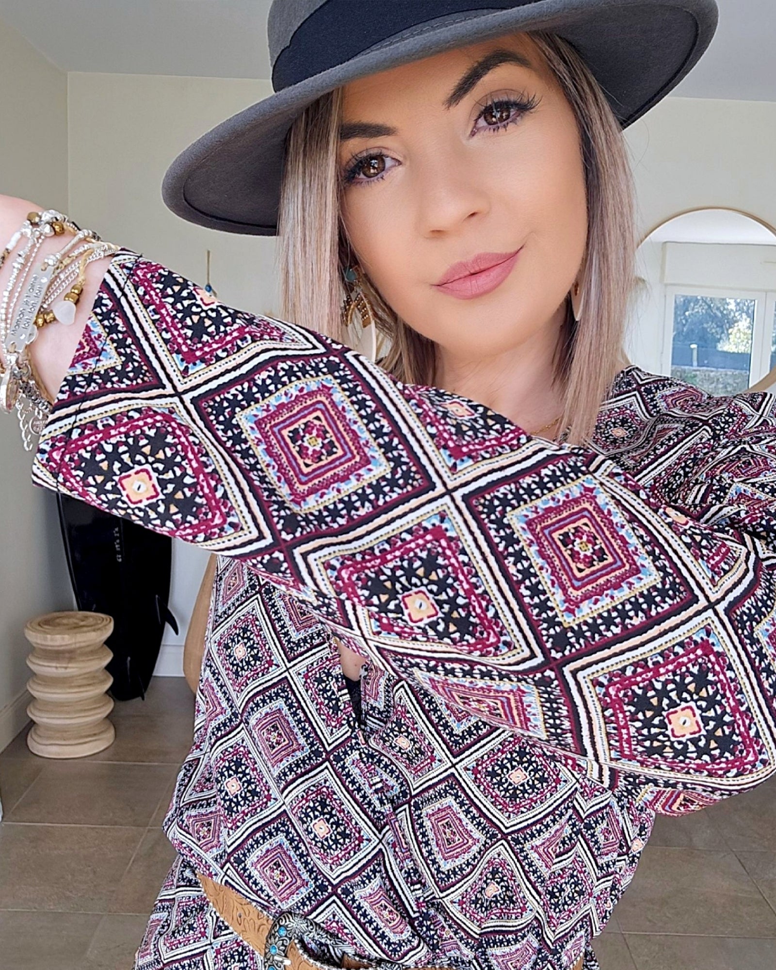 Robe encolure en V