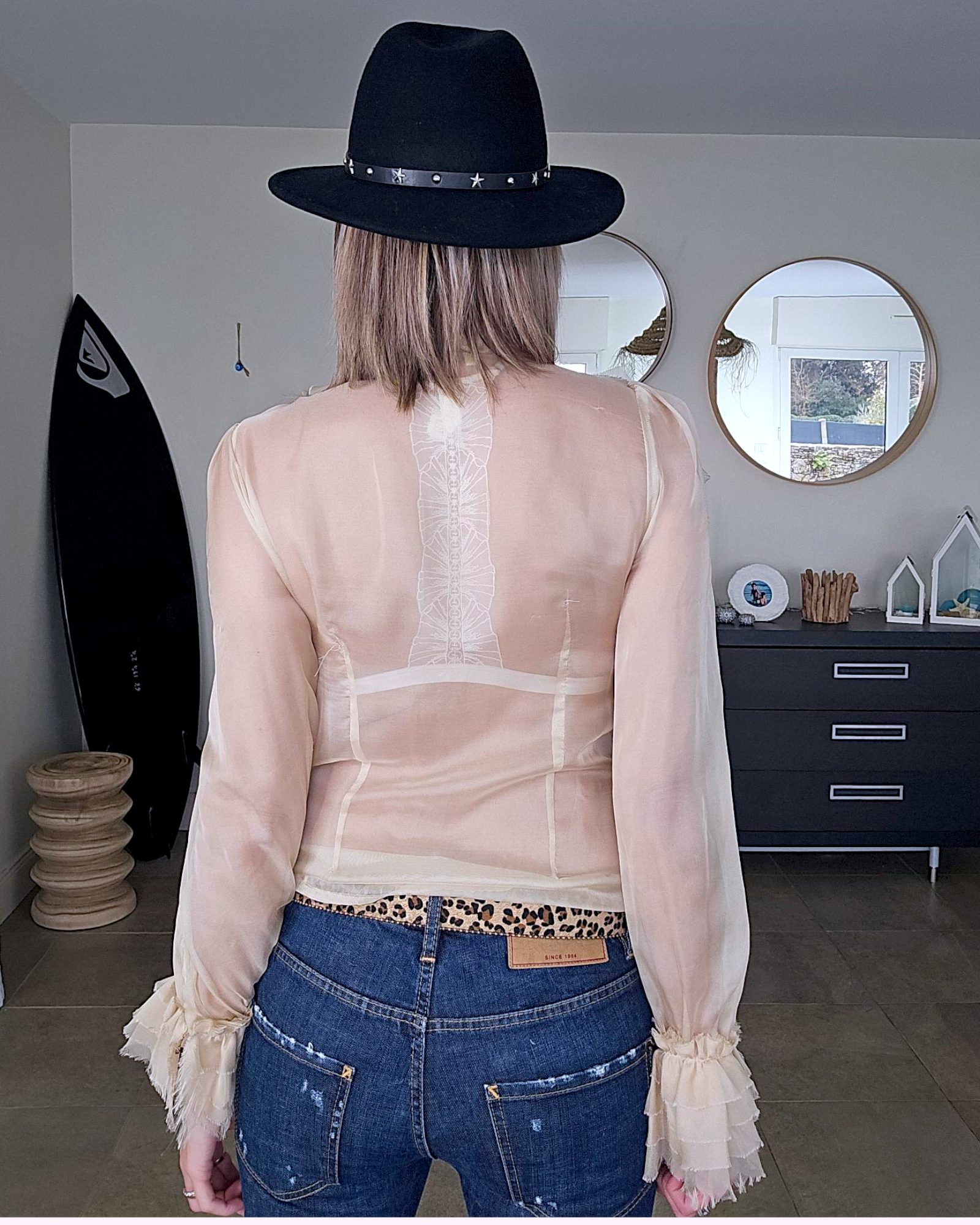 Chemise cavalière