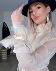 Chemise cavalière