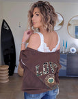 Cardigan love militaire