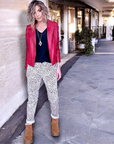 Perfecto cuir red