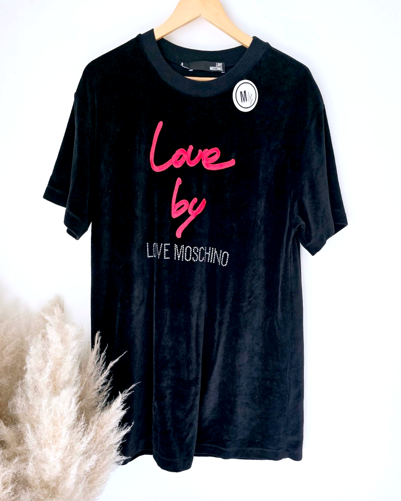 Robe velours Love