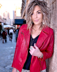 Perfecto cuir red