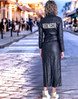 Robe Livy rock-chic