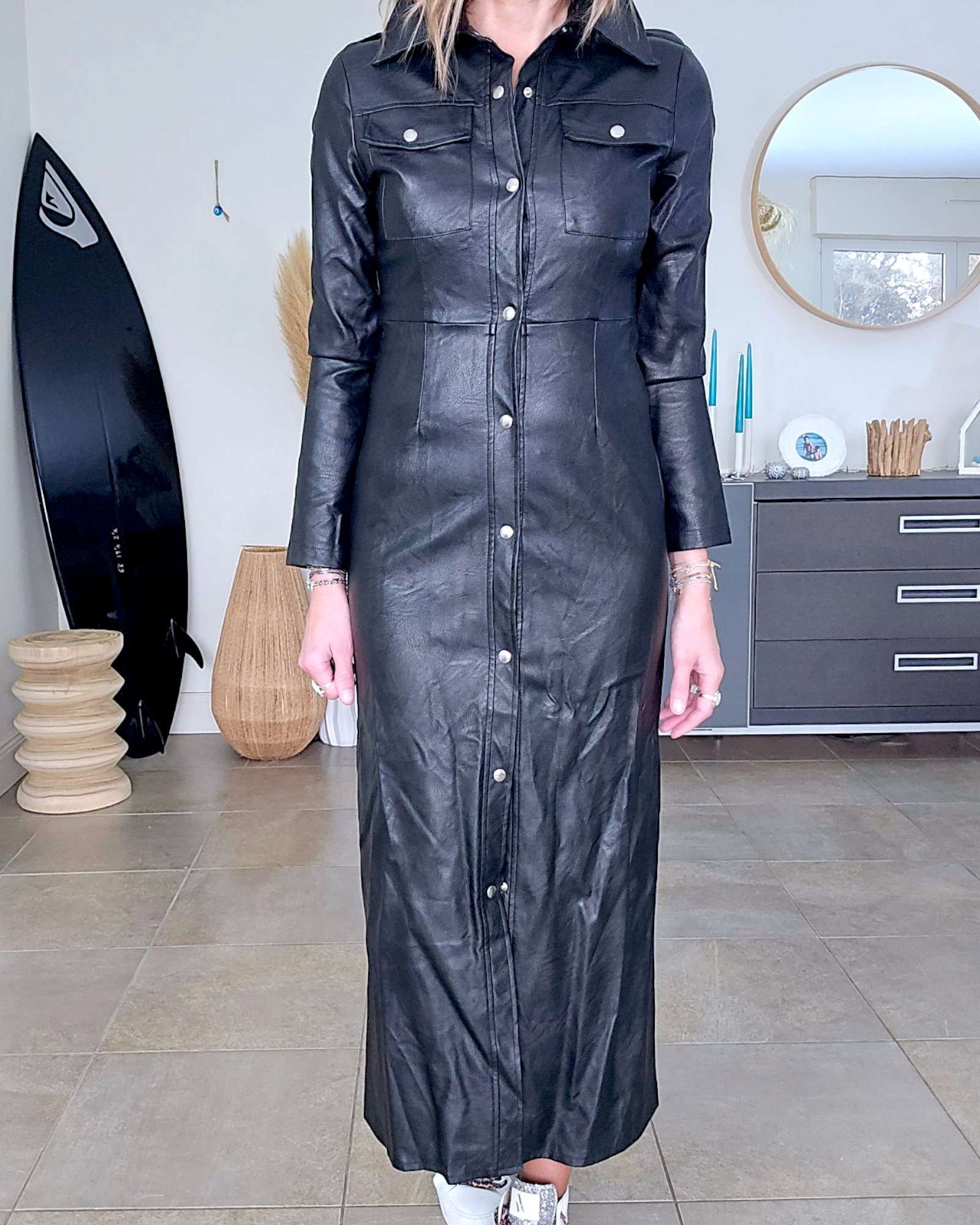 Robe Livy rock-chic