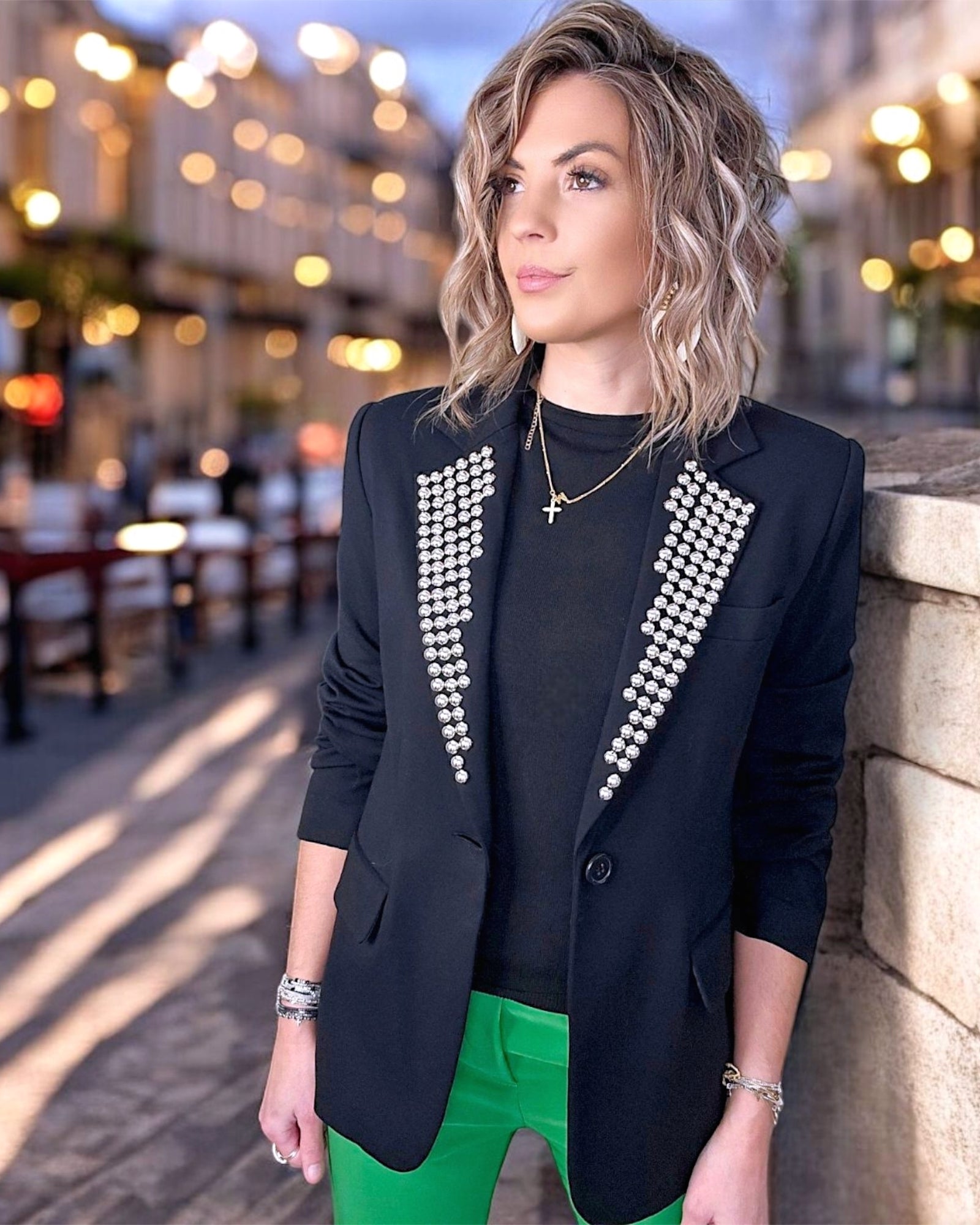 Veste rock-chic