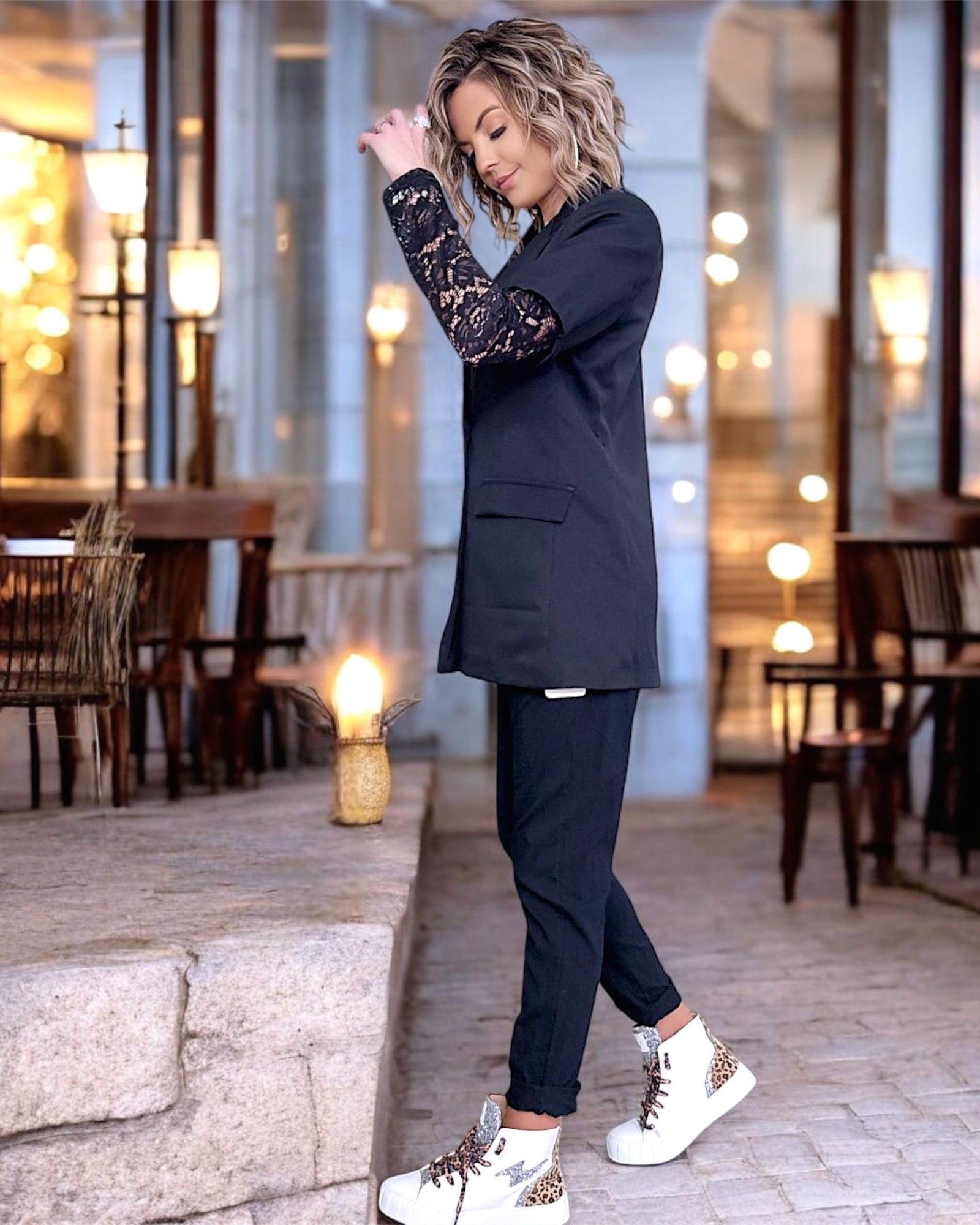 Veste rock-chic