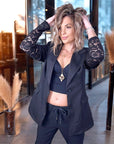 Veste rock-chic