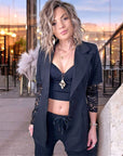 Veste rock-chic