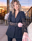 Veste rock-chic