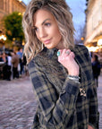 Chemise perles bijoux