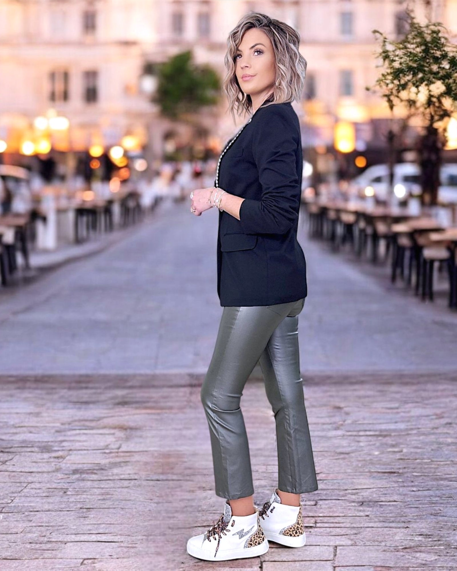 Veste rock-chic