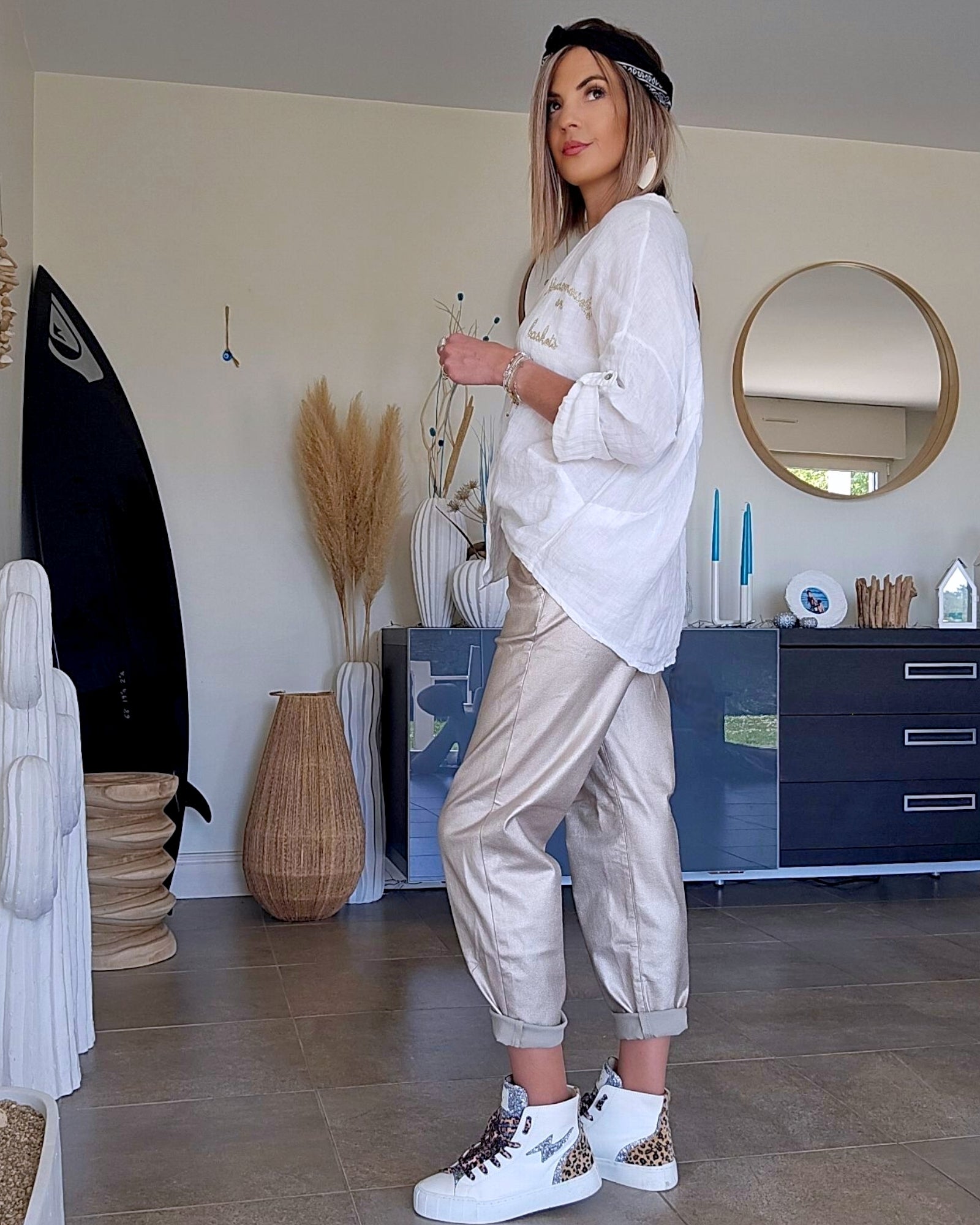 Ensemble belle en baskets