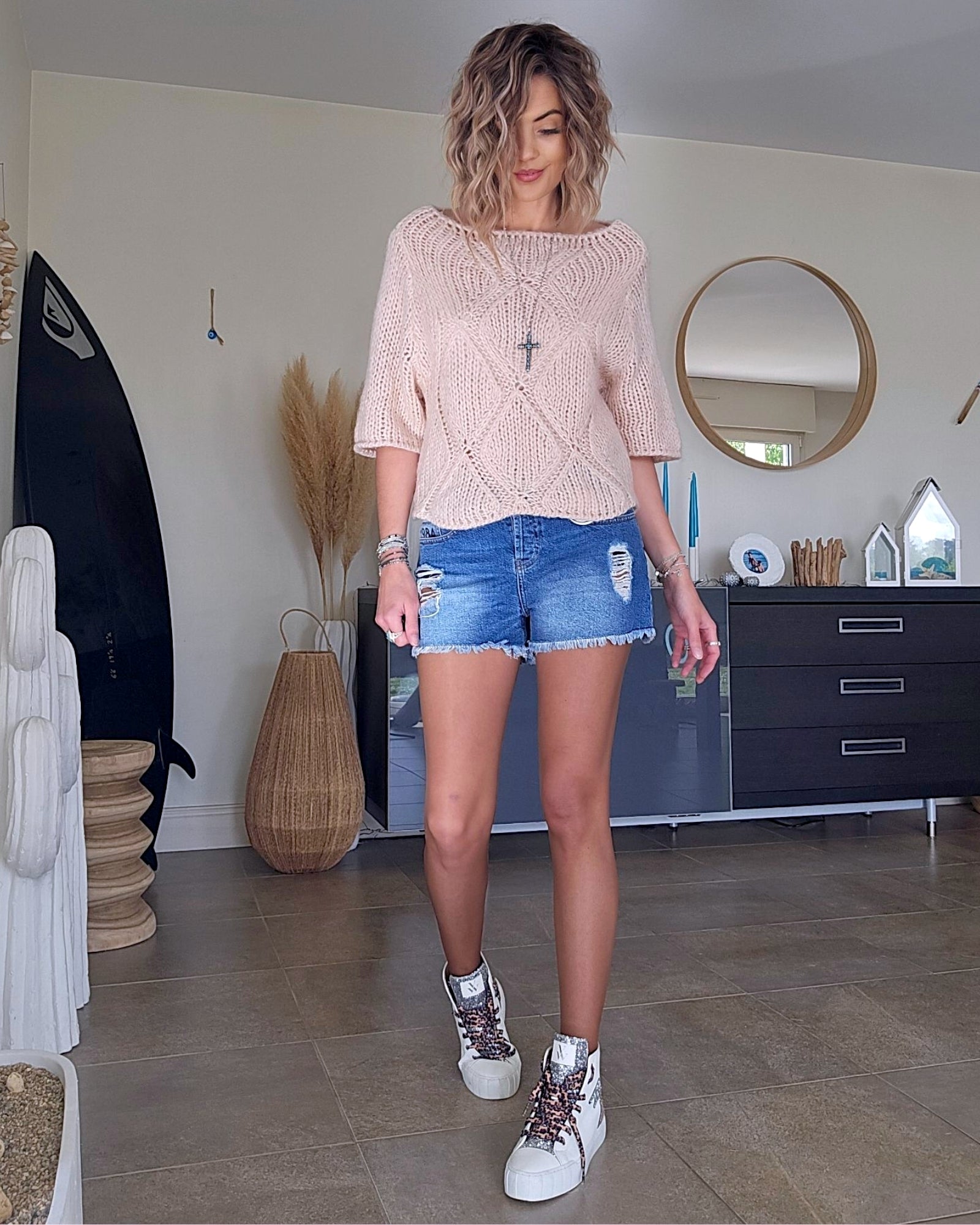 Pull ajouré