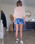 Pull ajouré