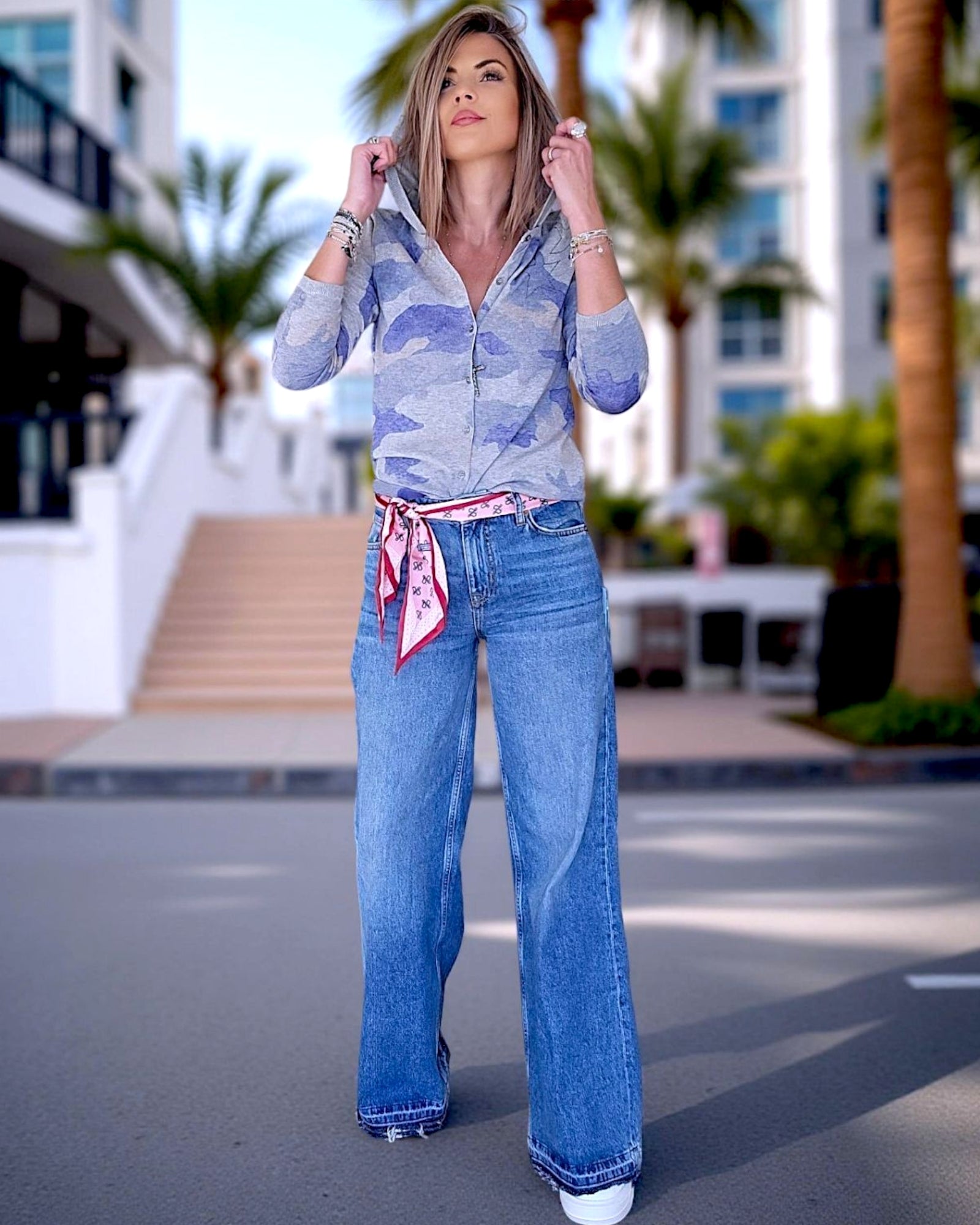 Jean flare dry