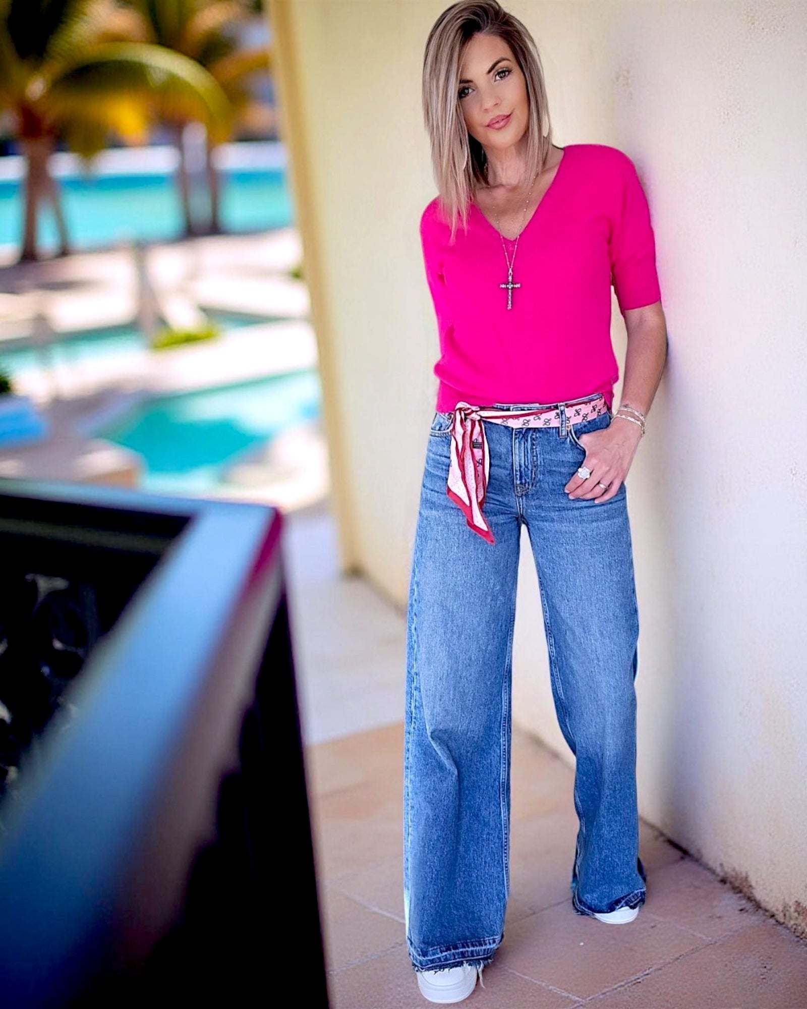 Jean flare dry