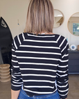 Sweat fin asymétrique