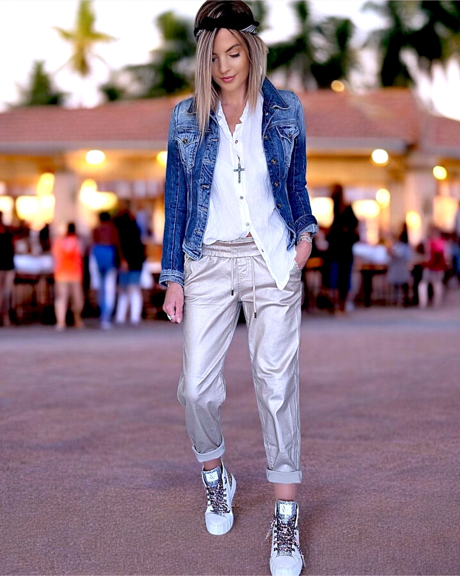 Veste delavé en denim