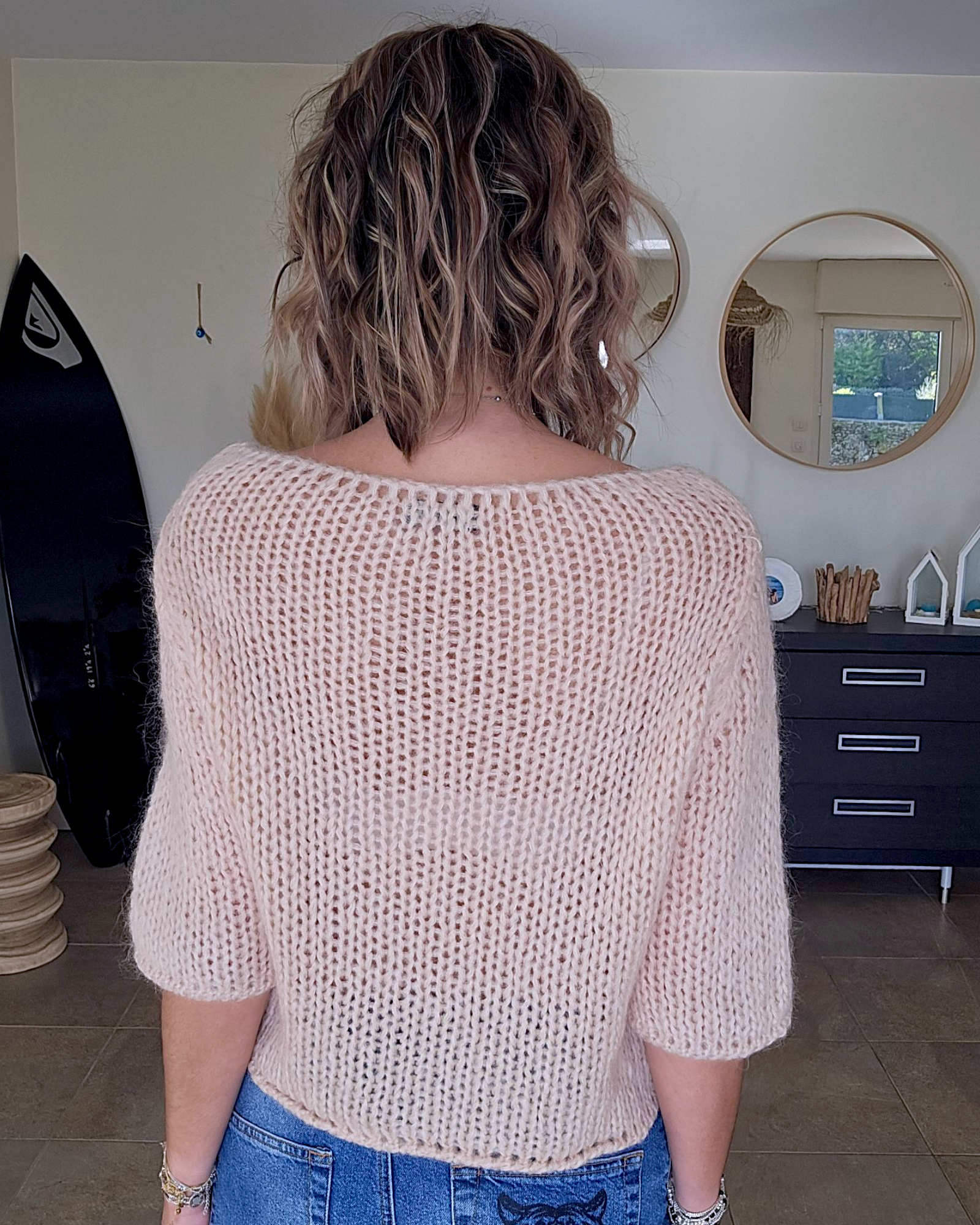 Pull ajouré
