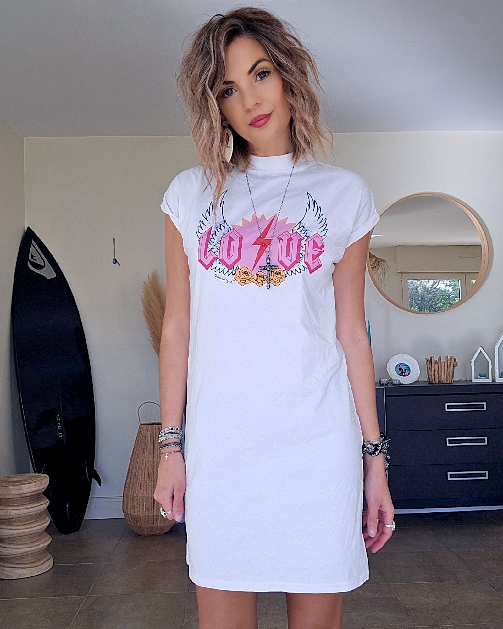 Robe tee-shirt Rock