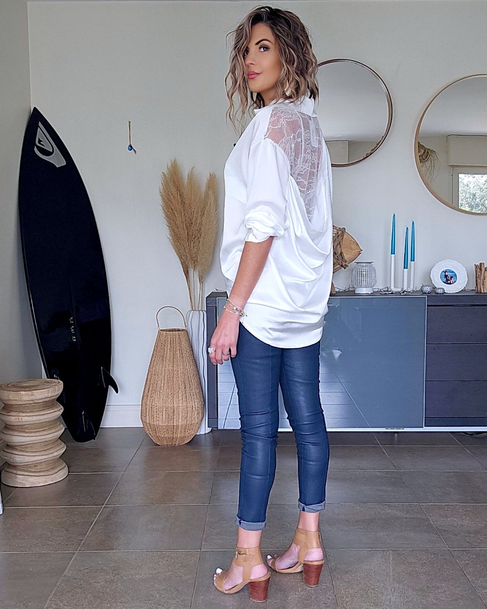 Chemise glamour White
