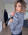 Cardigan double sens