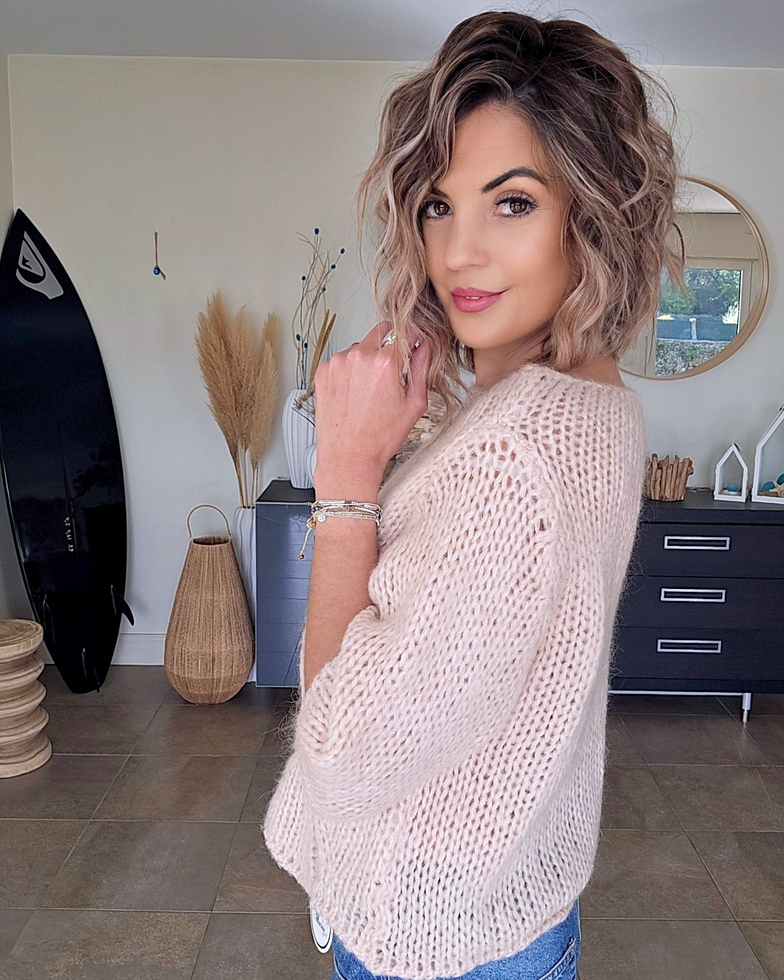 Pull ajouré