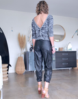 Cardigan double sens