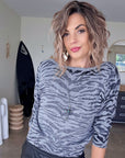 Cardigan double sens