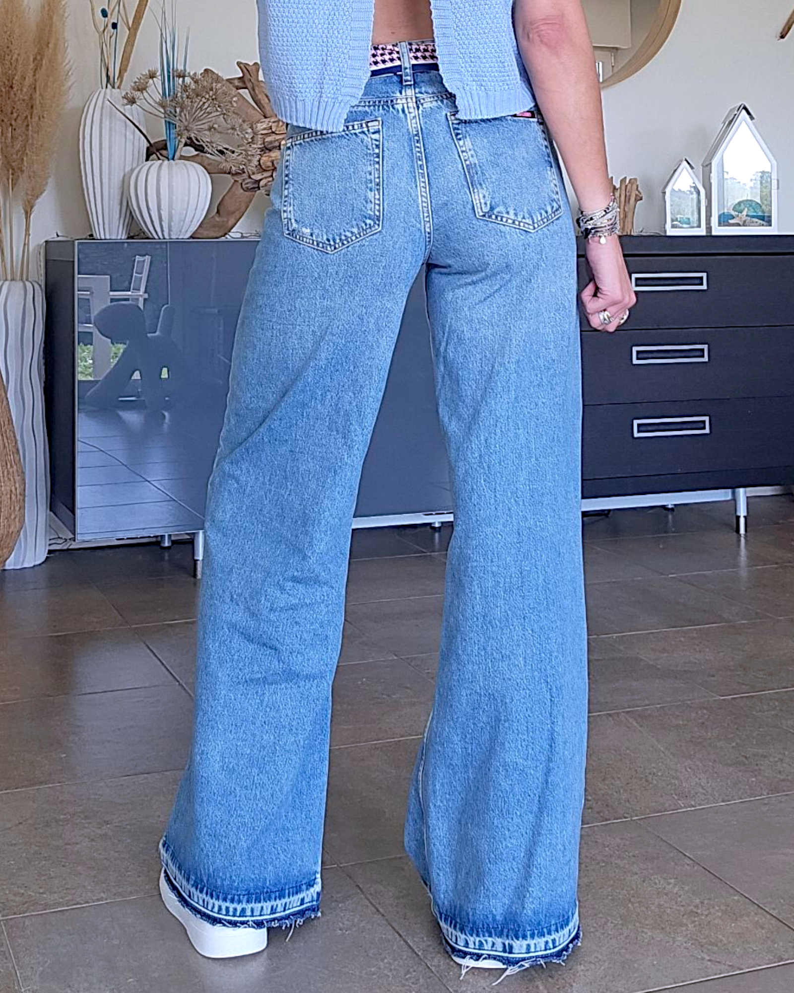 Jean bootcut dry