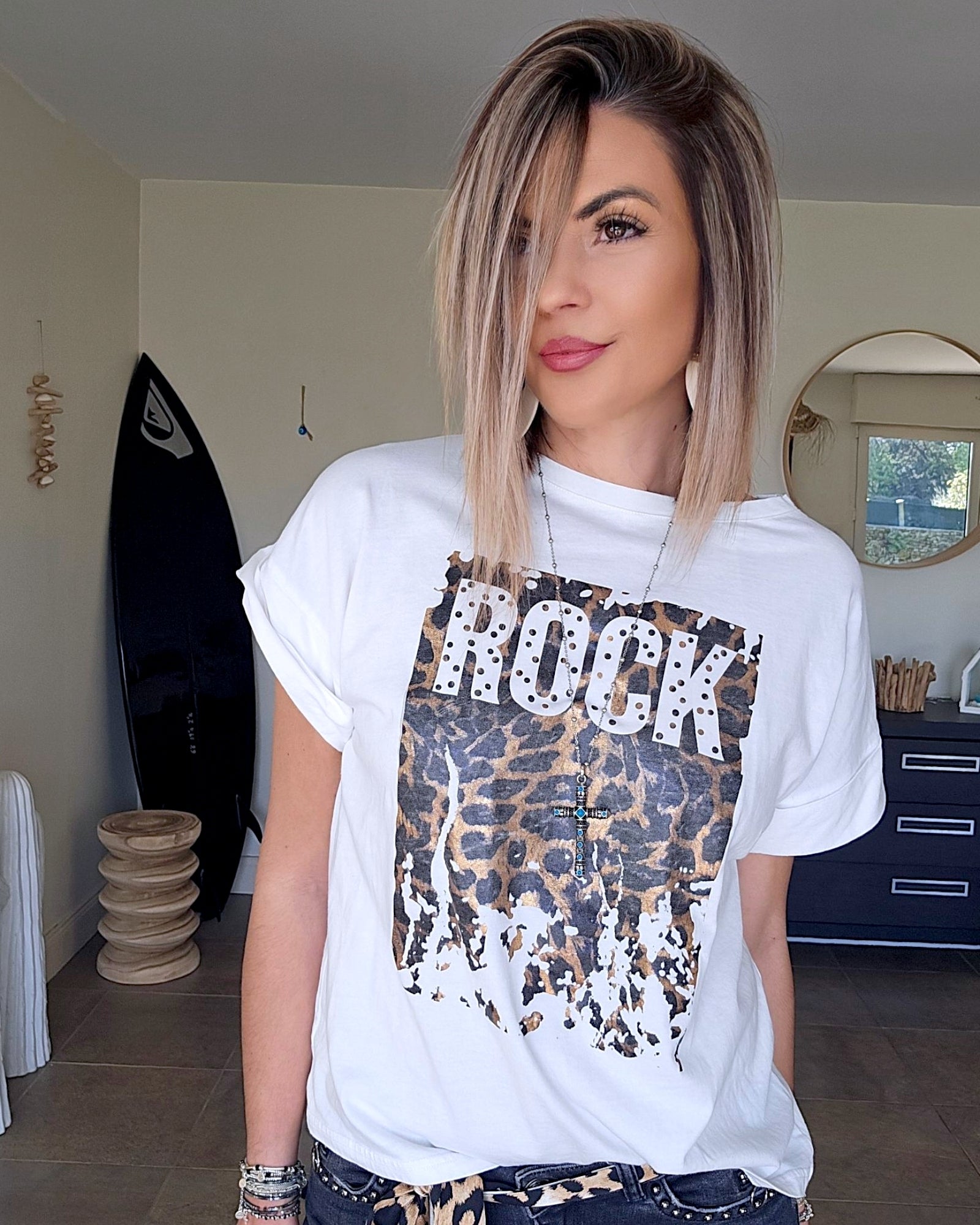 Tee-shirt Rock léo