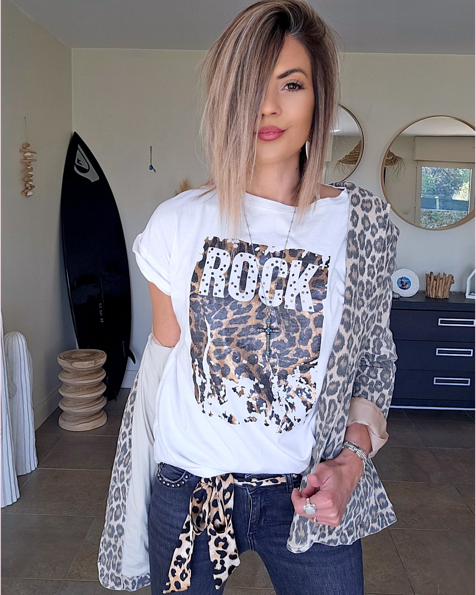 Tee-shirt Rock léo