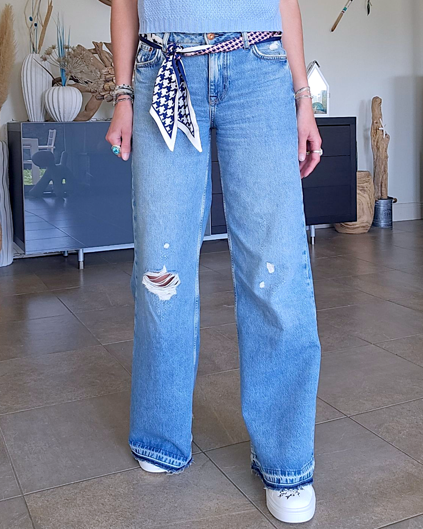 Jean bootcut dry