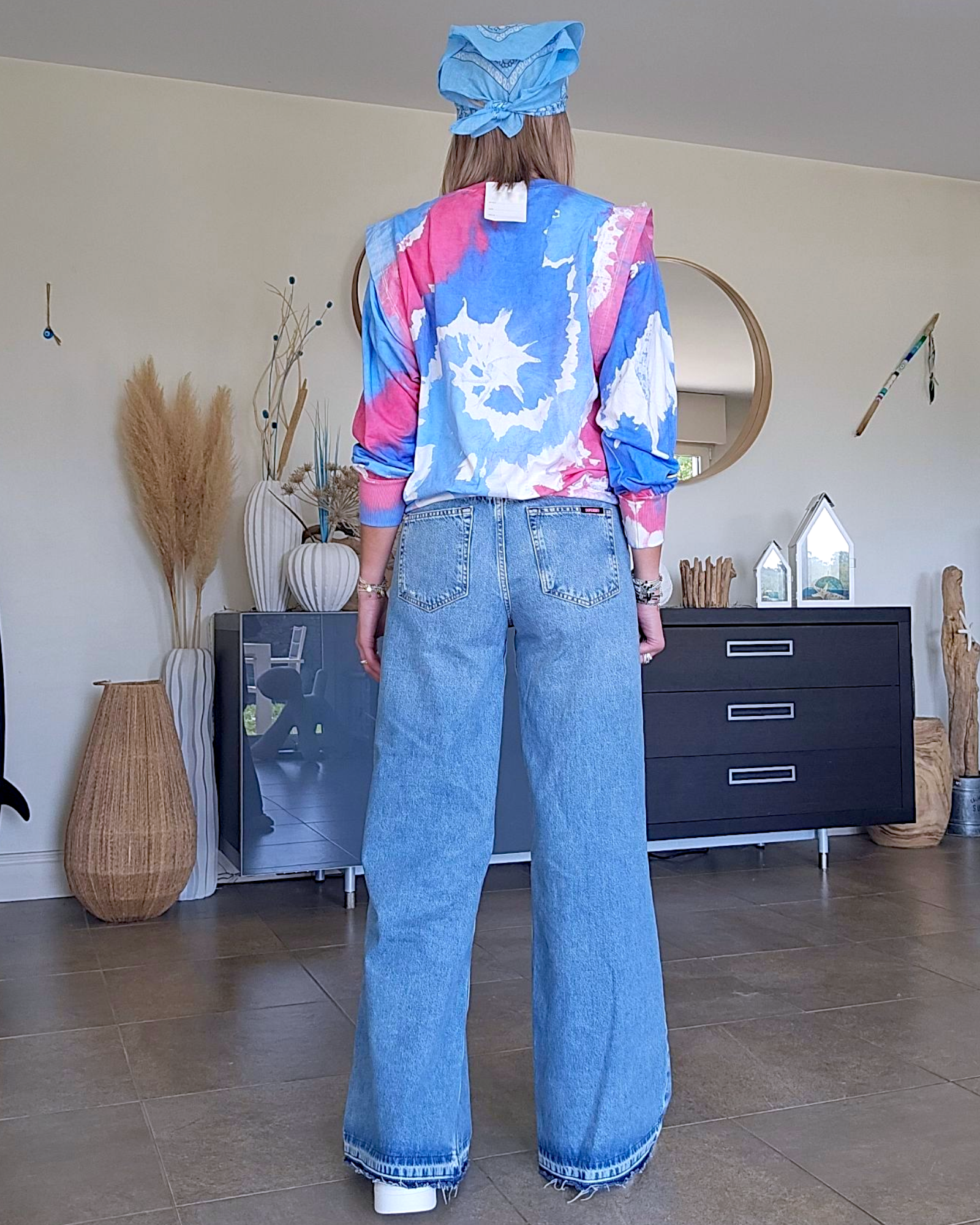 Jean bootcut dry