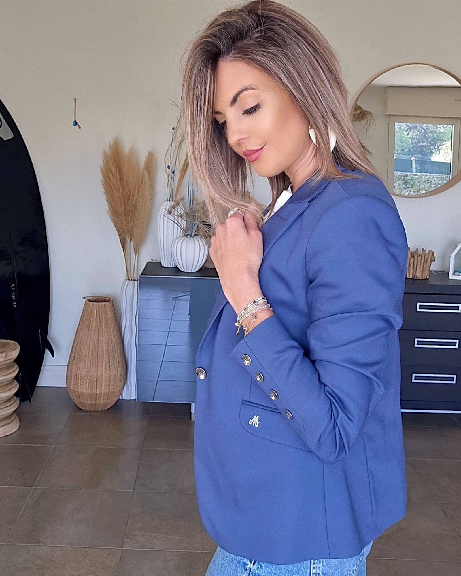 Veste Mos blue