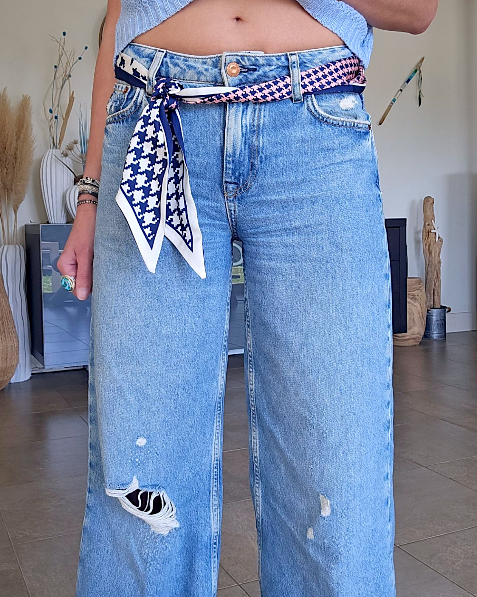Jean bootcut dry