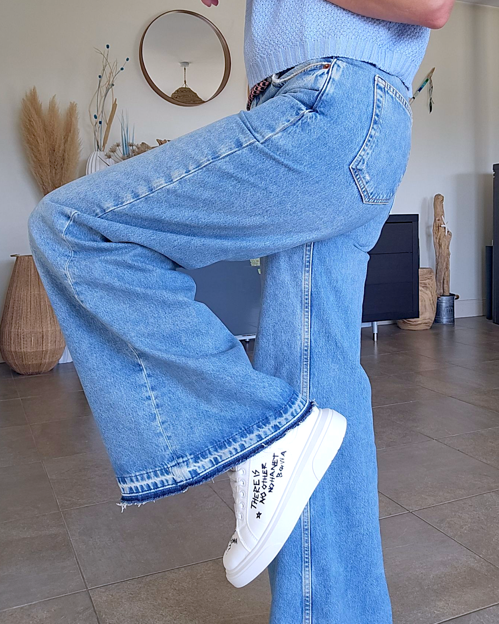 Jean bootcut dry