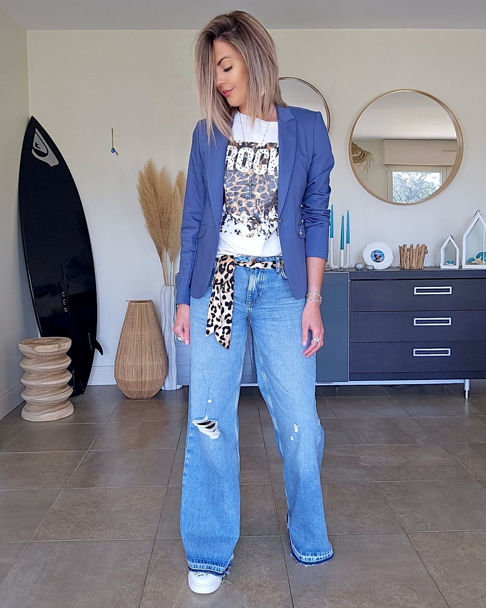 Veste Mos blue