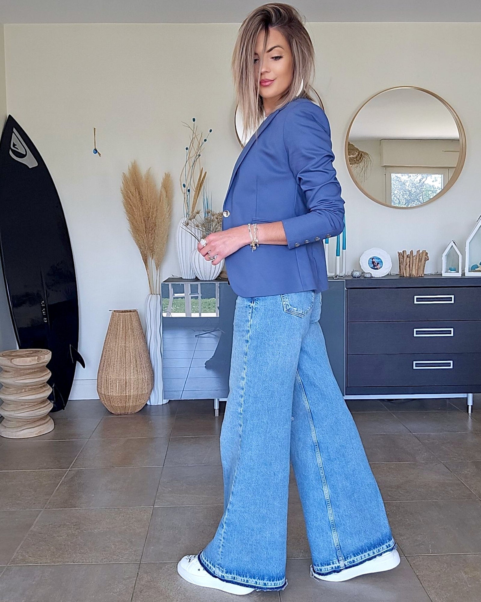 Veste Mos blue