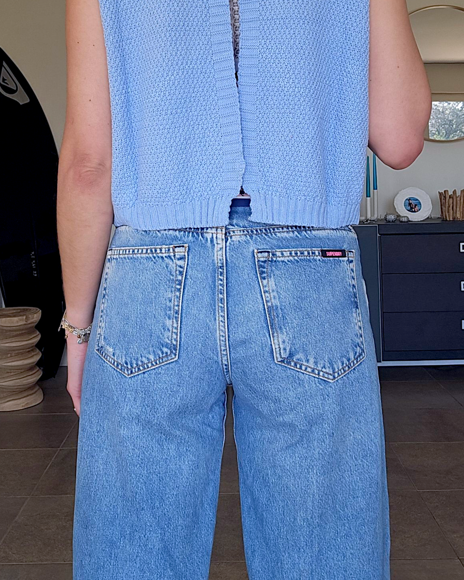 Jean bootcut dry